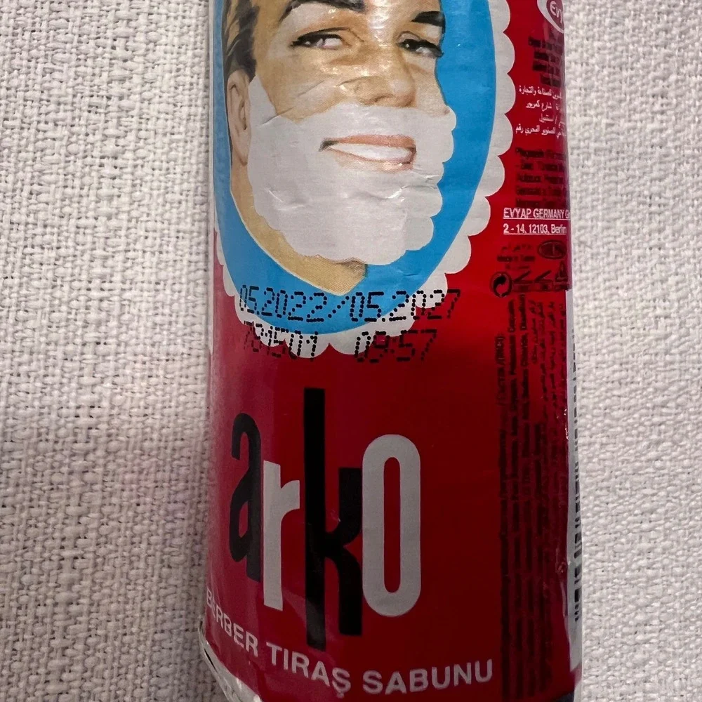 Arko Men‎ Shaving Soap Stick 75g Traditional Barber Creamy Lather 6 Pack Bulk